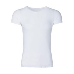 Damska koszulka termoaktywna Athlecia Julee. Białe bluzki ENDURANCE, bez wzorów, sportowe, bez kołnierzyka, bez ramiączek. Za 127.50 zł.