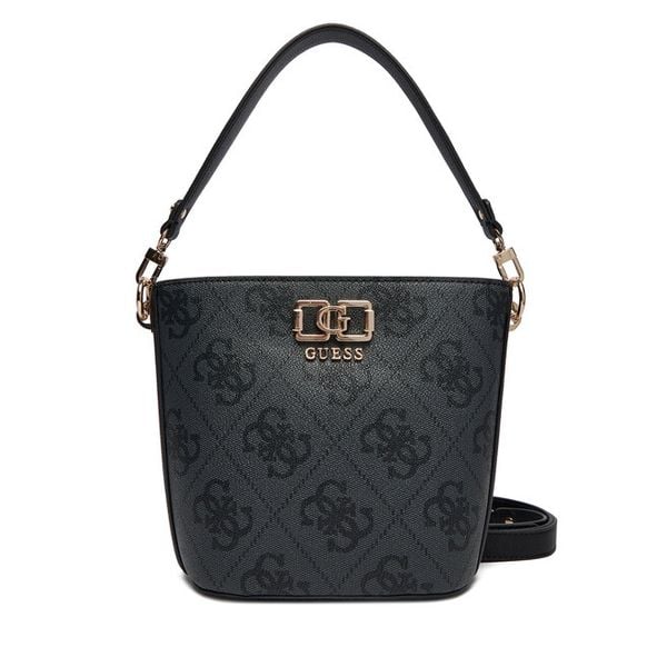 Torebka Guess. Szare torebki klasyczne Guess, z aplikacjami, bez dodatków. Za 589.99 zł.