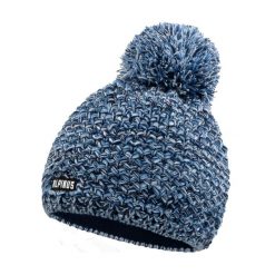Czapka trekkingowa zimowa damska Alpinus Sompion. Niebieskie czapki Alpinus, z aplikacjami, z dzianiny. Za 99.00 zł.