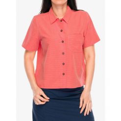 Koszula turystyczna damska Royal Robbins Desert Pucker S/S. Czerwone koszule ROYAL ROBBINS, s, bez wzorów, casualowe, bez kołnierzyka, bez ramiączek. Za 251.99 zł.