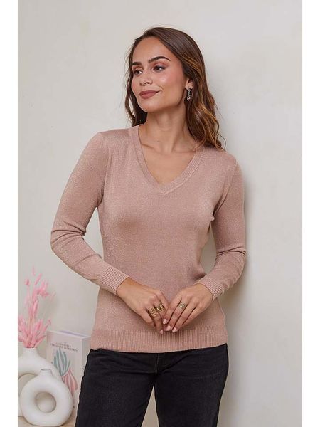 Soft Cashmere Sweter w kolorze jasnoróżowym rozmiar: 34/36. Różowe swetry Soft Cashmere, bez wzorów, bez ramiączek. Za 109.26 zł.