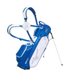 Mizuno BR D3 Wodoodporna torba golfowa Torba stojąca NIEBIESKA. Białe torby na ramię Mizuno, bez wzorów, z materiału, sportowe, na ramię, duże, bez dodatków. Za 998.04 zł.