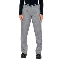 Spodnie dresowe z elastyczny pas na co dzień. Czarne spodnie materiałowe LEONE 1947 APPAREL, na co dzień, bez wzorów, z dresówki. Za 164.19 zł.