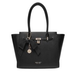Torebka Nine West. Czarne torebki klasyczne Nine West, bez wzorów, bez dodatków. Za 369.99 zł.