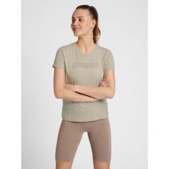Damska bawełniana koszulka Hummel TE Cali. Czarne bluzki Hummel, xs, bez wzorów, z bawełny, sportowe, bez kołnierzyka, bez ramiączek. Za 170.00 zł.