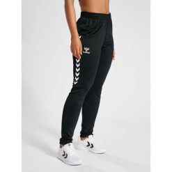 Spodnie damskie do Joggingu Hummel HmlStaltic. Czarne spodnie dresowe Hummel, m, bez wzorów, do biegania. Za 205.00 zł.