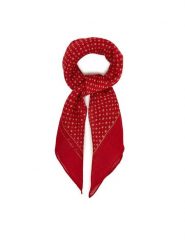 LAUREN RALPH LAUREN Chusta 454980715003 Czerwony. Czerwone rękawiczki Lauren Ralph Lauren, bez wzorów, ze lnu. Za 289.99 zł.