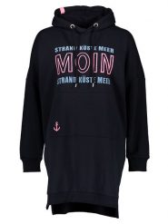 Zwillingsherz Sukienka w kolorze granatowym rozmiar: L/XL. Niebieskie sukienki Zwillingsherz, l, bez wzorów, bez kołnierzyka, bez ramiączek, mini. Za 257.95 zł.