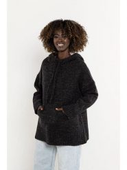 Awama Sweter w kolorze czarnym rozmiar: S/M. Czarne swetry Awama, m, bez wzorów, bez ramiączek. Za 239.99 zł.