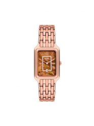 Fossil Zegarek Raquel ES5323 Złoty. Żółte, analogowe zegarki Fossil, złote. Za 639.99 zł.