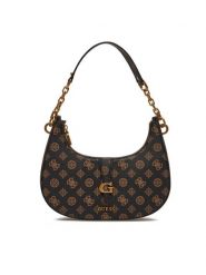 Guess Torebka Kuba HWPA93 29180 Beżowy. Brązowe torebki klasyczne Guess, z aplikacjami, ze skóry, bez dodatków. Za 649.99 zł.