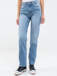 BIG STAR Dżinsy "Myrra" - Regular fit - w kolorze błękitnym rozmiar: W31/L30. Niebieskie jeansy Big Star, l, z aplikacjami. Za 224.95 zł.