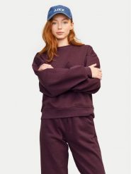 JJXX Bluza Ally 12234882 Fioletowy Regular Fit. Fioletowe bluzy JJXX, s, bez wzorów, z bawełny, bez kaptura. Za 79.99 zł.