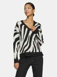 Vila Sweter Cilia 14094215 Czarny Standard Fit. Czarne swetry Vila, xl, bez wzorów, z syntetyku, bez ramiączek. Za 99.99 zł.