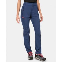 Pantaloni outdoor da donna Kilpi LAGO-W. Niebieskie spodnie sportowe Kilpi, na lato, bez wzorów, z nylonu, outdoorowe. Za 370.41 zł.