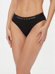 Tommy Hilfiger Figi klasyczne UW0UW04145 Czarny. Czarne figi TOMMY HILFIGER, xs, bez wzorów, z bawełny. Za 59.99 zł.