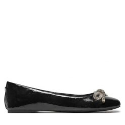 Baleriny Steve Madden. Czarne baleriny Steve Madden, bez wzorów, bez obcasa. Za 229.99 zł.