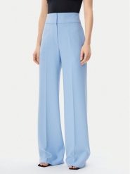 HUGO Spodnie materiałowe Himia 50513960 Błękitny Regular Fit. Niebieskie spodnie materiałowe Hugo, bez wzorów, z materiału. Za 419.99 zł.