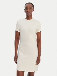 Guess Sukienka codzienna V6GK07 K3002 Écru Regular Fit. Sukienki Guess, na co dzień, s, z aplikacjami, z wiskozy, bez kołnierzyka, bez ramiączek, proste. Za 379.99 zł.