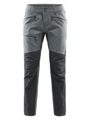 Haglöfs Spodnie funkcyjne "Rugged Flex" w kolorze szaro-czarnym rozmiar: 36. Szare spodnie dresowe Haglöfs, bez wzorów. Za 452.45 zł.