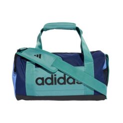 Torba podróżna adidas Linear Colorblock XSmall. Niebieskie torby na ramię Adidas, bez wzorów, z materiału, sportowe, na ramię, bez dodatków. Za 184.00 zł.