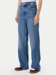 Tommy Hilfiger Jeansy WW0WW47151 Niebieski Loose Fit. Niebieskie jeansy TOMMY HILFIGER, bez wzorów. Za 749.99 zł.