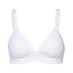 Cellbes Wyściełany biustonosz bez fiszbin biały female biały 70A. Białe bielizna sportowa Cellbes, bez wzorów, z koronki. Za 119.00 zł.