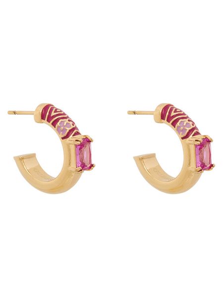 Guess Kolczyki JUBE06 420JW Złoty. Żółte kolczyki Guess, ze stali. Za 299.99 zł.