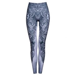Legginsy sportowe damskie DEEP TRIP Totem. Szare legginsy DEEP TRIP, s, bez wzorów. Za 179.00 zł.