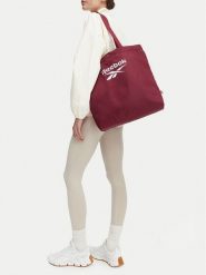 Reebok Torebka CWBEO-RBK-M-012-10 Czerwony ciemny. Czerwone shopper Reebok, bez wzorów, z materiału, bez dodatków. Za 69.99 zł.
