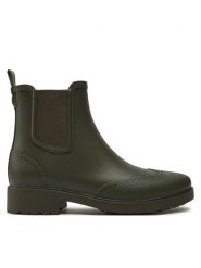LAUREN RALPH LAUREN Kalosze Preslie 802945876002 Khaki. Brązowe kalosze Lauren Ralph Lauren, bez wzorów, z gumy. Za 299.99 zł.