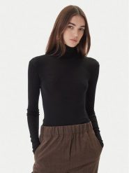 Weekend Max Mara Golf Teseo 2525946052 Czarny Slim Fit. Czarne golfy Weekend Max Mara, xs, bez wzorów, z wełny, bez ramiączek. Za 619.99 zł.