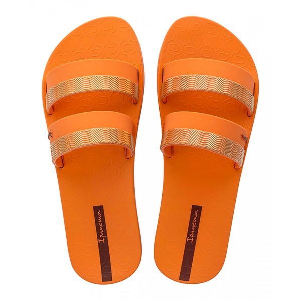 Klapki Ipanema Mesh Slide Fem Damskie. Brązowe klapki Ipanema, bez wzorów, z materiału, bez obcasa. Za 173.99 zł.