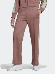 Adidas Spodnie dresowe HM1518 Brązowy Regular Fit. Brązowe spodnie dresowe Adidas, bez wzorów, z dresówki. Za 99.99 zł.