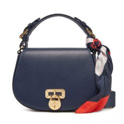Torebka LAUREN RALPH LAUREN. Niebieskie torebki klasyczne Lauren Ralph Lauren, bez wzorów, bez dodatków. Za 1,219.00 zł.