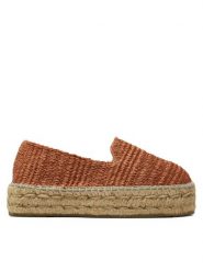 Manebi Espadryle Yucatan Double Sole Espadrilles G 0.9 D0 Pomarańczowy. Brązowe espadryle Manebi, bez wzorów, z materiału, bez obcasa, bez zapięcia. Za 569.99 zł.