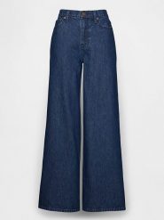 GAP Dżinsy - Comfort fit - w kolorze granatowym rozmiar: W29. Niebieskie jeansy GAP, bez wzorów, z podwyższonym stanem. Za 119.12 zł.