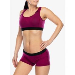 Biustonosz termoaktywny Sensor Merino Active Bra. Fioletowe bielizna sportowa Sensor, xl, bez wzorów. Za 125.99 zł.