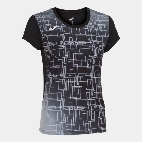 Koszulka do biegania damska Joma Elite VIII. Czarne bluzki Joma, xl, bez wzorów, sportowe, bez kołnierzyka, bez ramiączek. Za 83.60 zł.