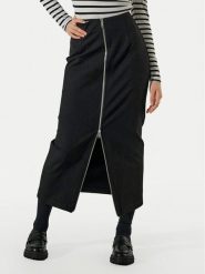 ONLY Spódnica maxi Marcella 15338423 Czarny Regular Fit. Czarne spódnice Only, xl, bez wzorów, z wiskozy, maxi. Za 99.99 zł.