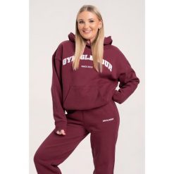 Bluza fitness damska Gym Glamour college. Brązowe bluzy GYM GLAMOUR, xs, bez wzorów, bez kaptura. Za 199.99 zł.