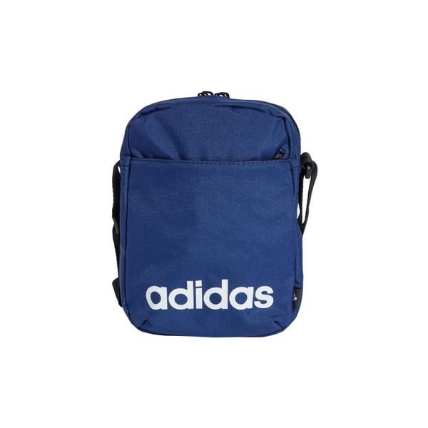 ADIDAS Organizer Linear - mała torebka na ramię 21x15x5 cm. Niebieskie torby na ramię Adidas, bez wzorów, z tkaniny, na ramię, małe, bez dodatków. Za 61.99 zł.