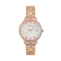 Zegarek Guess. Czerwone zegarki Guess, złote. Za 599.99 zł.