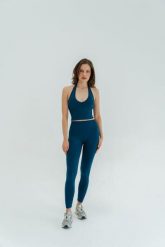 Legginsy modelujące do jogi Moonholi Malibu Evenings z wysokim stanem. Szare legginsy MOONHOLI, m, bez wzorów, z materiału, z podwyższonym stanem, długie. Za 359.00 zł.