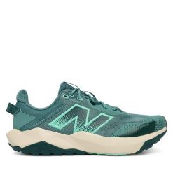 Buty do biegania New Balance. Niebieskie obuwie sportowe New Balance, bez zapięcia, do biegania. Za 449.99 zł.