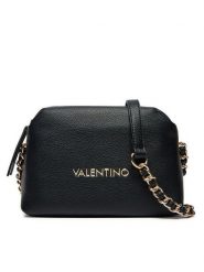 Valentino Torebka Arcadia VBS89O15 Czarny. Czarne listonoszki Valentino, bez wzorów, ze skóry, bez dodatków. Za 299.99 zł.