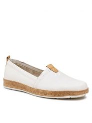 Lasocki Espadryle WI16-2202-03 Biały. Białe espadryle Lasocki, bez wzorów, ze skóry, bez obcasa, bez zapięcia. Za 189.99 zł.