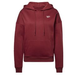 Damska bluza polarowa Reebok Identity. Czerwone bluzy Reebok, m, bez wzorów, z bawełny, z kapturem. Za 169.00 zł.