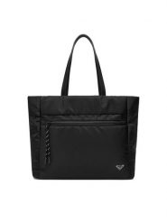 Roxy Torebka C-ROXY-M-003-08 Czarny. Czarne shopper Roxy, bez wzorów, z materiału, bez dodatków. Za 169.99 zł.