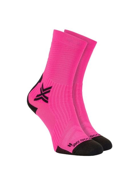 Skarpety X-Socks Bike Perform Crew Pink. Czerwone skarpety X Socks, bez wzorów, z materiału. Za 98.99 zł.